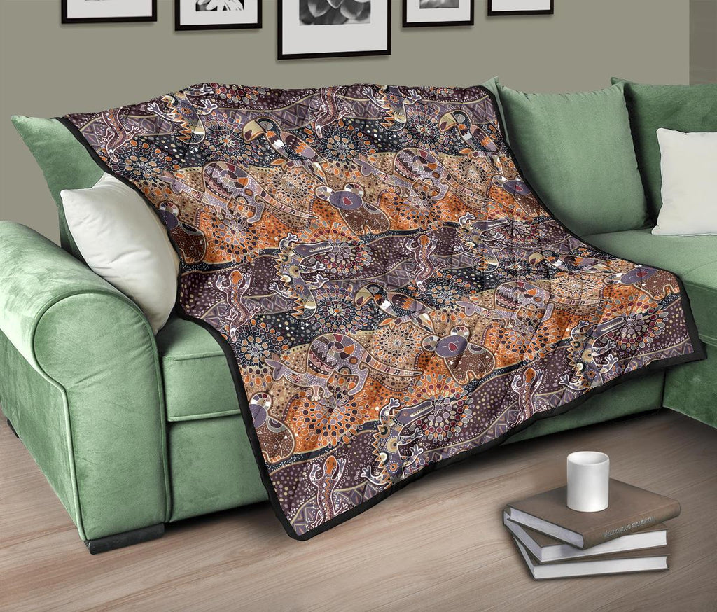 premium-quilts-aboriginal-patterns-coverlets-animals-art
