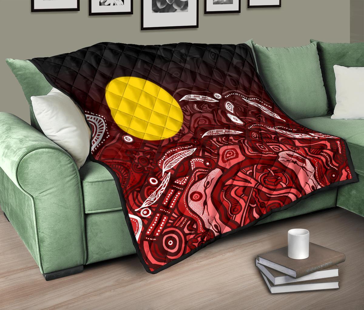 aboriginal-premium-quilt-red-landscape