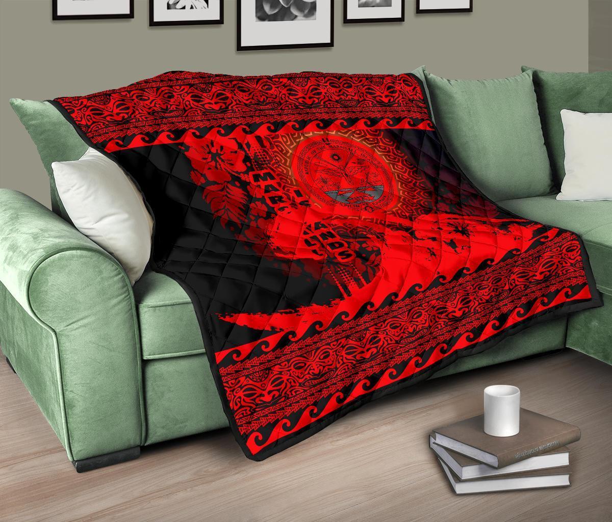 marshall-island-quilt-wave-red-design