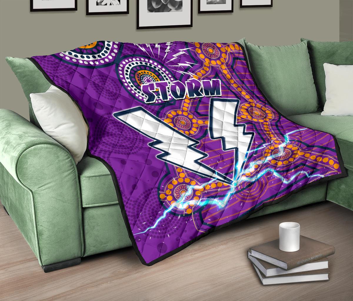 storm-premium-quilt-melbourne-indigenous-thunder