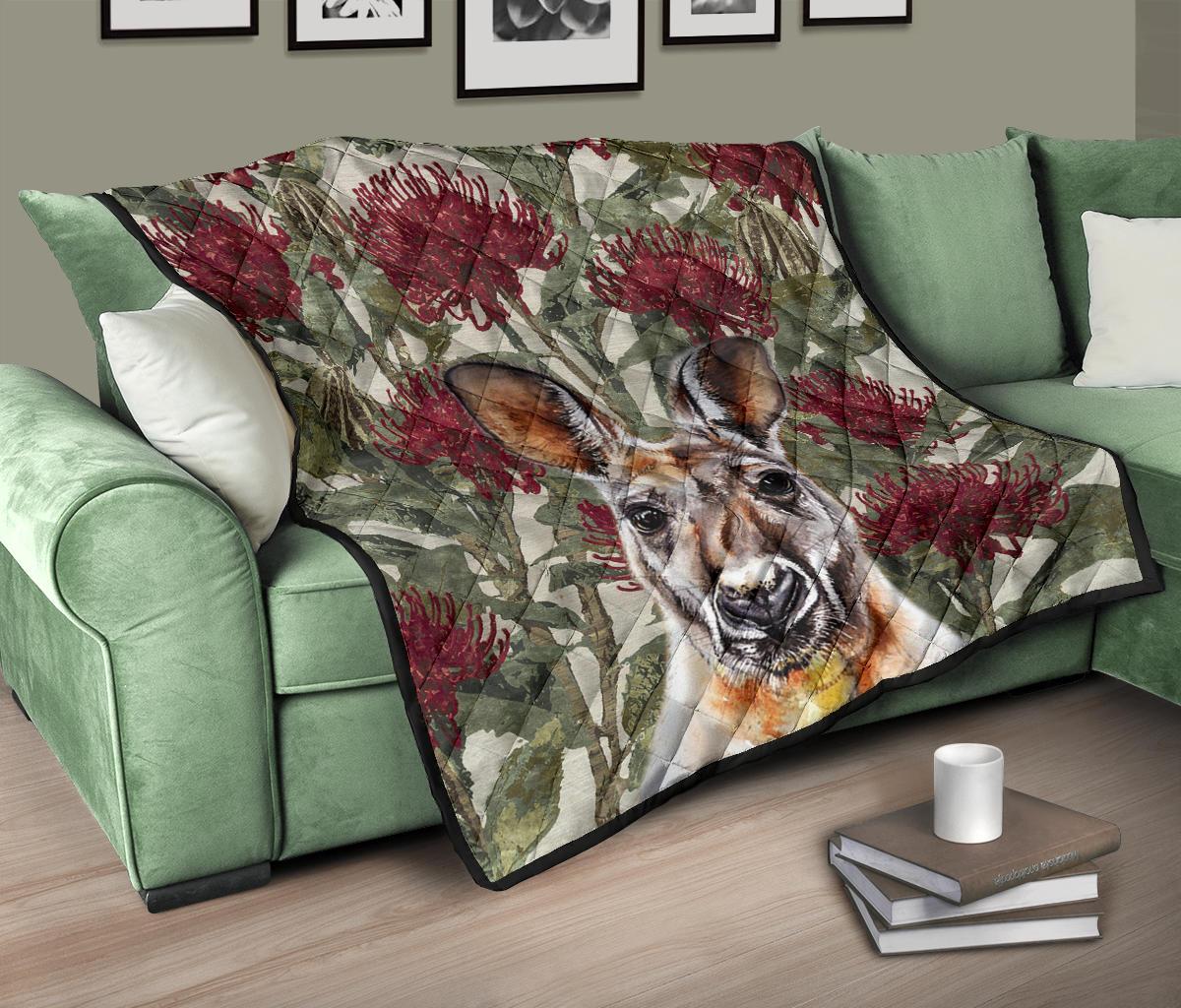 premium-quilts-kangaroo-quilts-waratah-painting