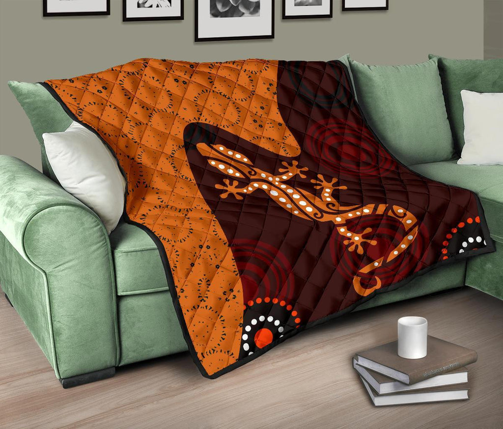 aboriginal-premium-quilt-lizard-in-aboriginal-dreaming