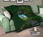 huia-bird-new-zealand-premium-quilt
