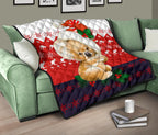 christmas-premium-quilts-koala-coverlets-kangaroo-symbol-snowflakes