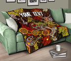 custom-aboriginal-premium-quilt-kangaroo-and-lizard-dot-painting-art