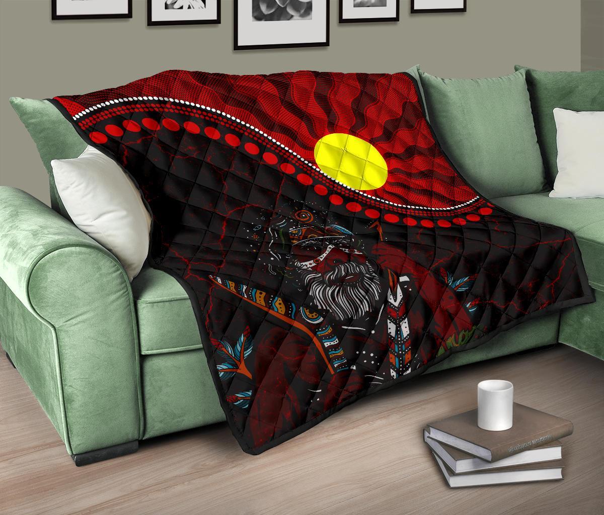 aboriginal-premium-quilt-indigenous-people-and-sun