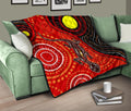 aboriginal-premium-quilt-australia-lizard-dot-painting-art
