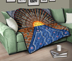aboriginal-premium-quilt-australia-sunrise-dot-painting-art