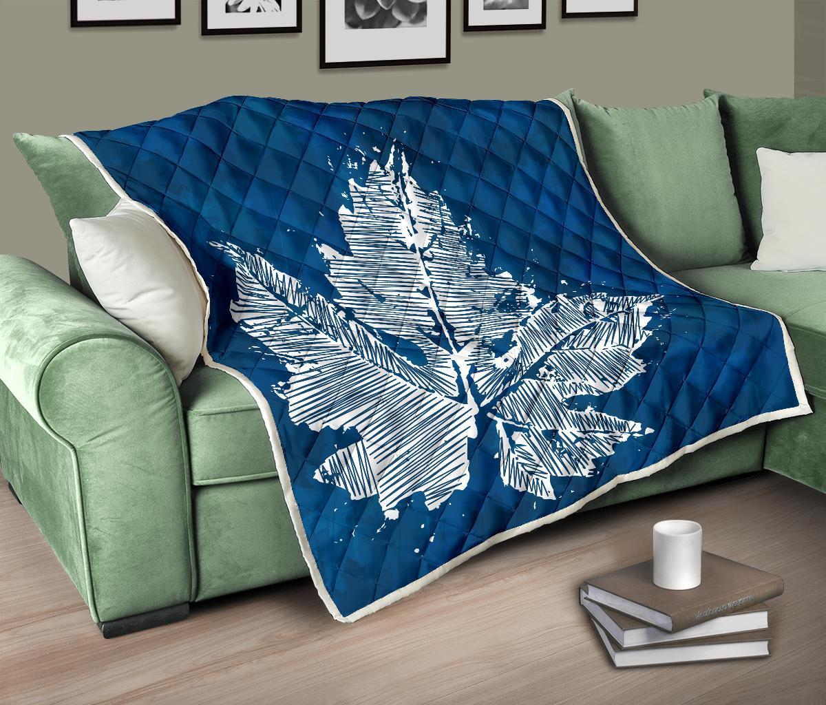 canada-maple-leaf-premium-quilt-blue