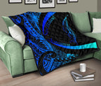 new-zealand-silver-fern-premium-quilt-maori-tattoo-circle-style-blue