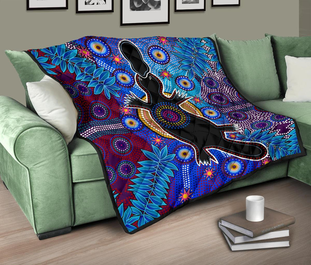 aboriginal-premium-quilt-indigenous-platypus