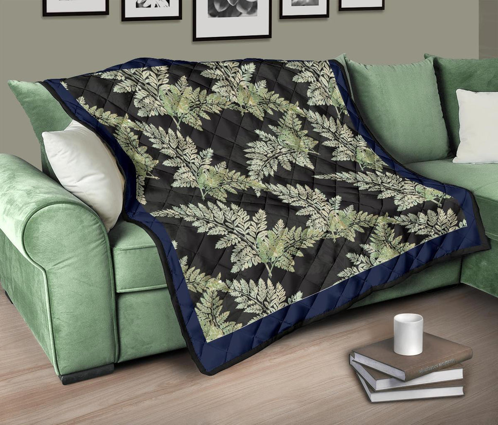 fern-leaves-design-quilt