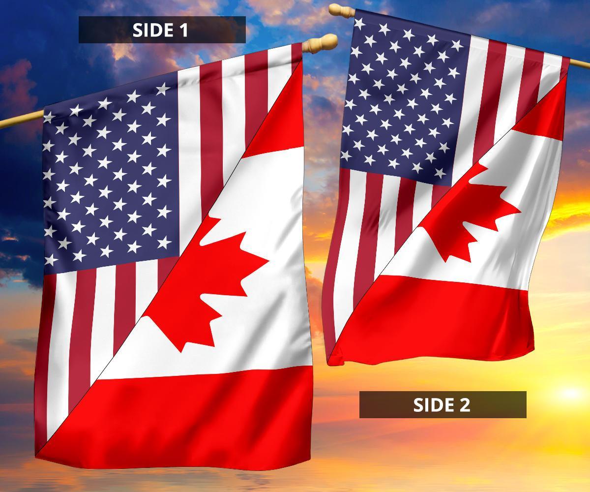 us-flag-with-canada-flag