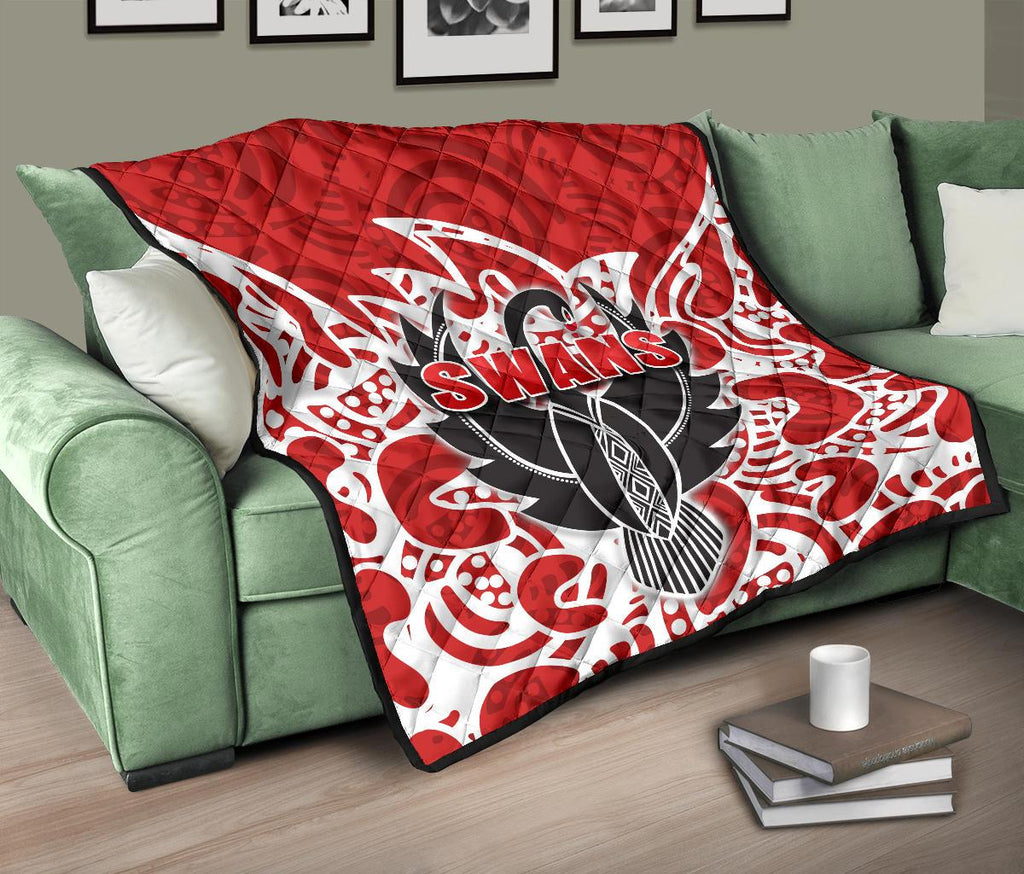 sydney-premium-quilt-simple-indigenous-swans