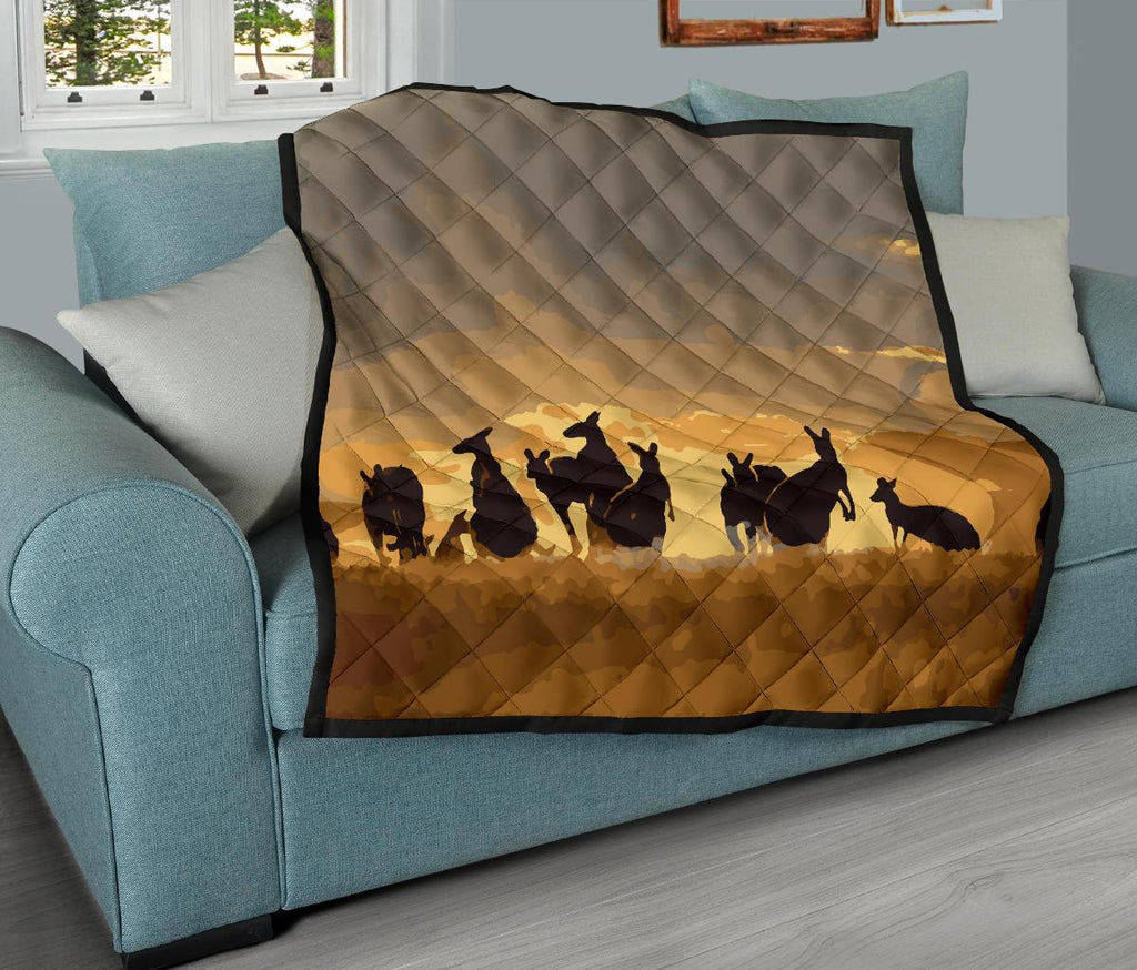 premium-quilts-kangaroo-quilts-family-sunset-painting-ver02a