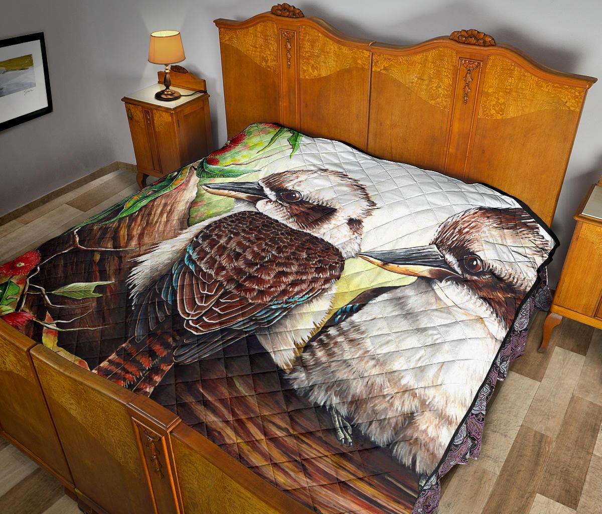 premium-quilt-kookaburra-with-waratah