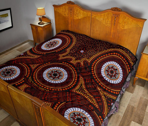 aboriginal-premium-quilt-aboriginal-human-dot-painting-art
