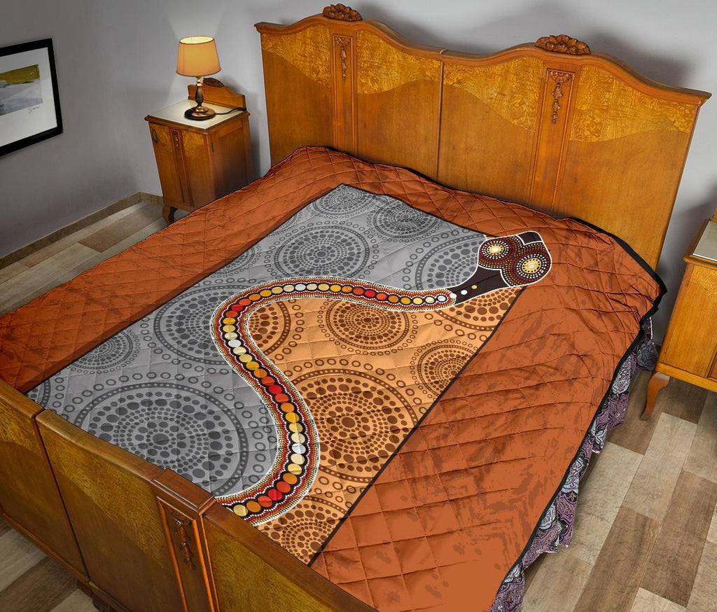 aboriginal-premium-quilt-indigenous-snake
