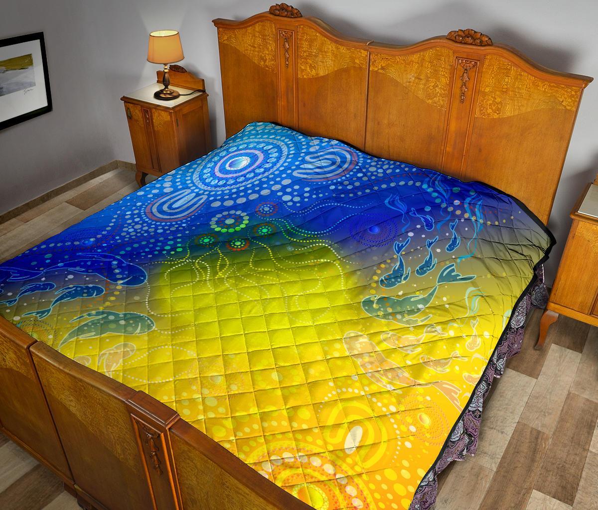 aboriginal-premium-quilt-indigenous-fishing