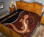 aboriginal-personalised-premium-quilt-indigenous-lizard-dreaming