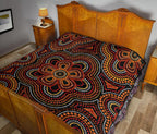 aboriginal-premium-quilt-aboriginal-dot-painting-flowers-style-ver02