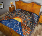 aboriginal-premium-quilt-australia-sunrise-dot-painting-art