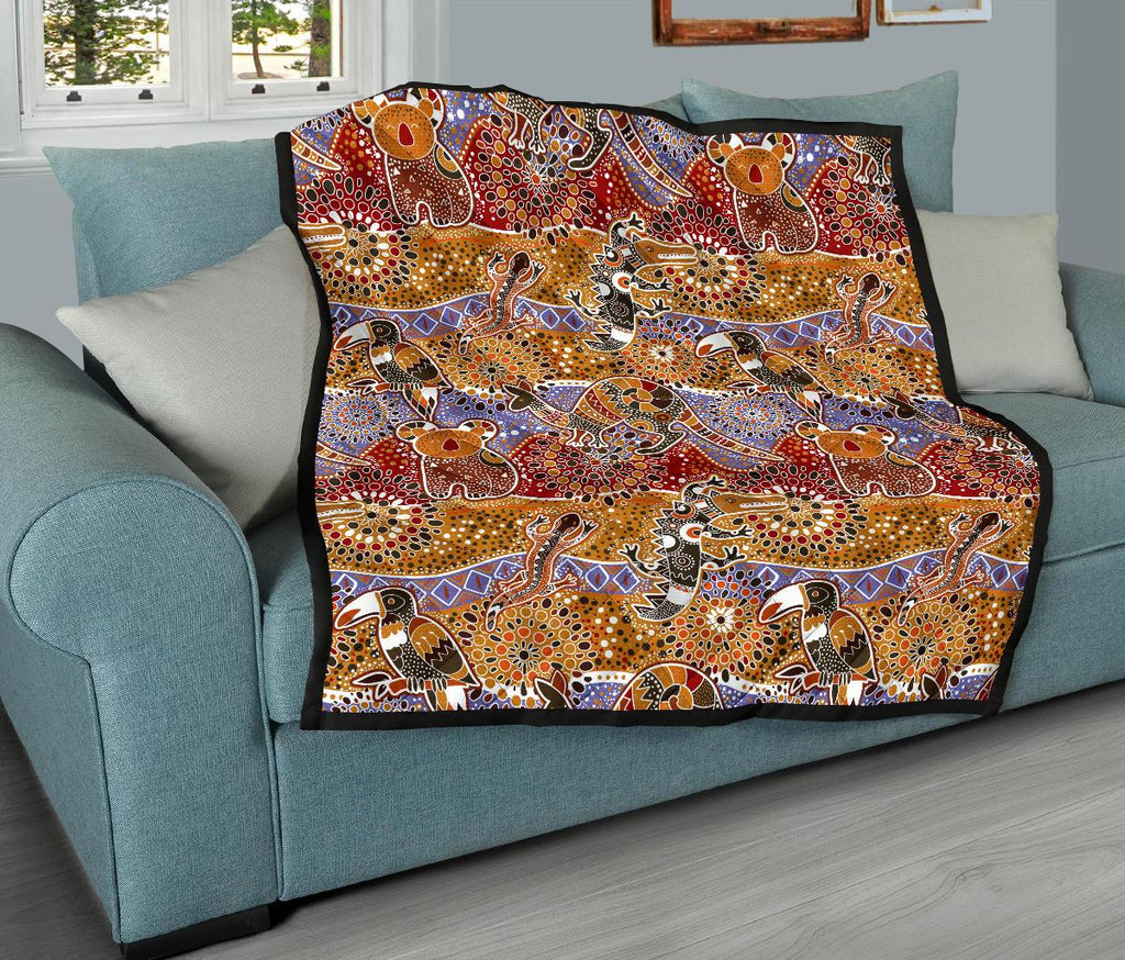 premium-quilts-aboriginal-patterns-coverlets-australian-animals