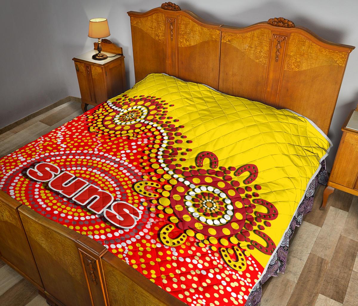 gold-coast-premium-quilt-sun-aboriginal