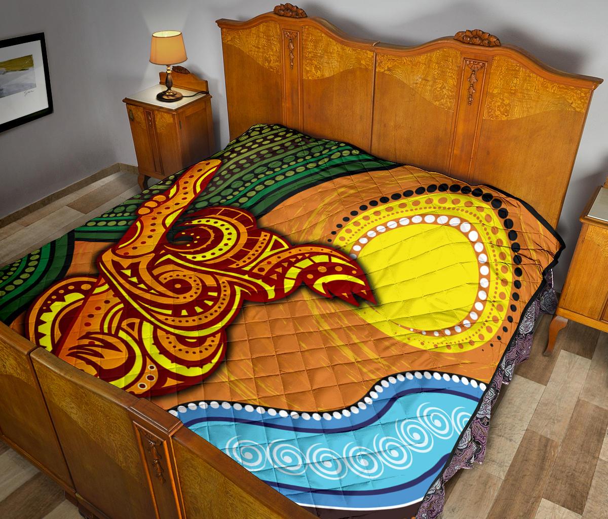 premium-quilt-australian-aboriginal-dot-painting-koala