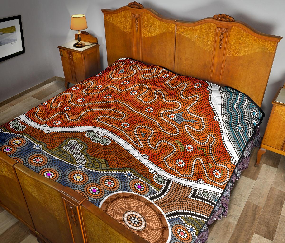 aboriginal-premium-quilt-landscape-dot-painting-art