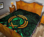 maori-new-zealand-premium-quilt-manaia-green