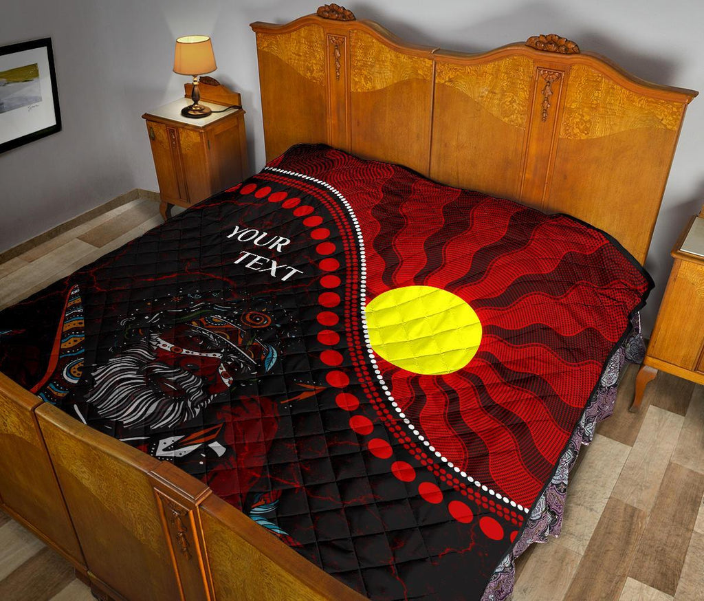 custom-aboriginal-premium-quilt-indigenous-people-and-sun