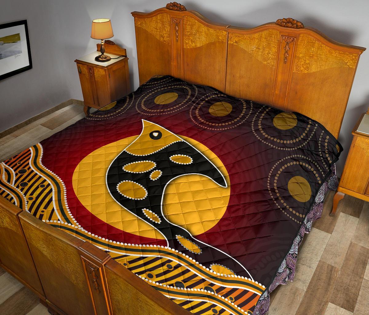 premium-quilt-aboriginal-dot-patterns-fish