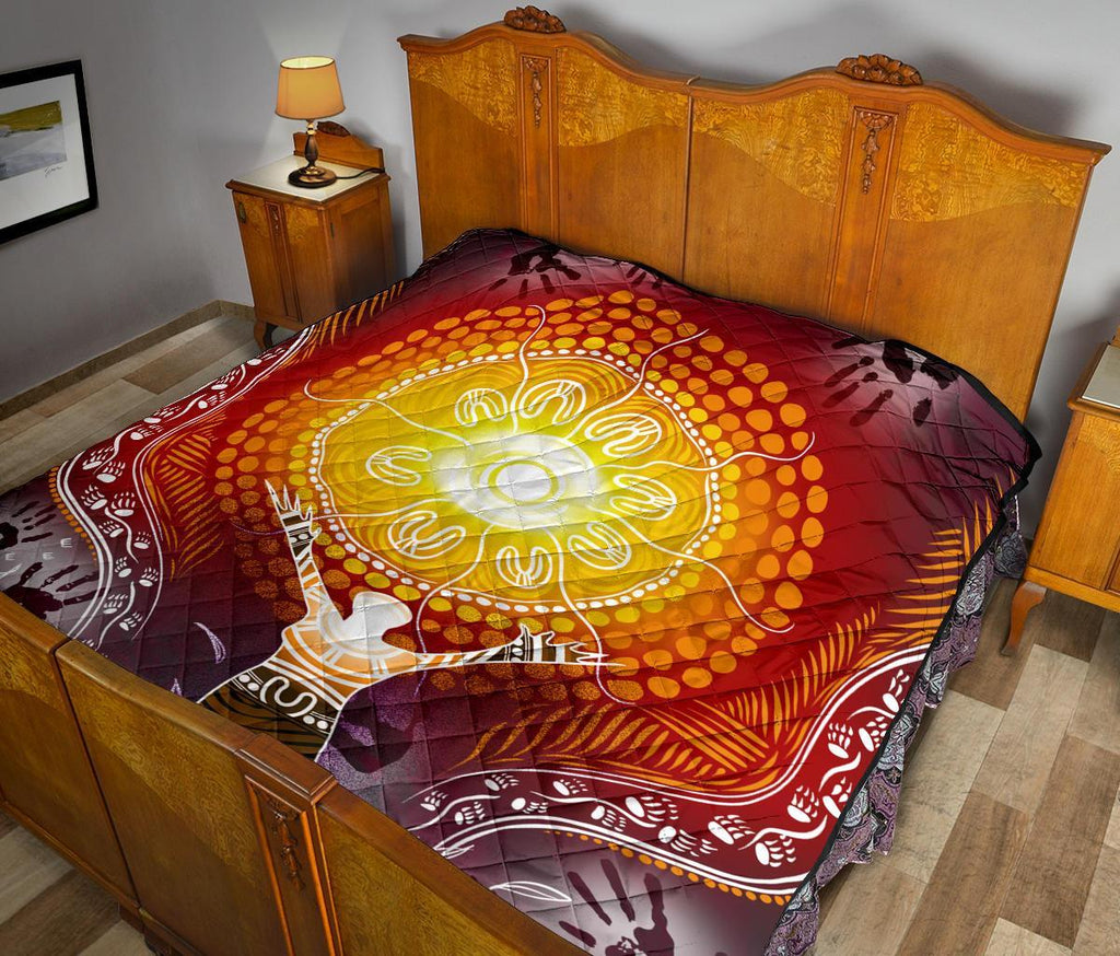 1saustralia-premium-quilt-australian-aboriginal-naidoc-week-because-of-her-we-can