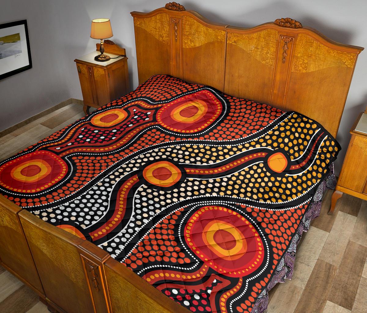 aboriginal-premium-quilt-landscape-circle-dot-painting-art