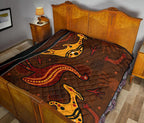 aboriginal-premium-quilt-indigenous-kangaroo-and-emu-brown-color