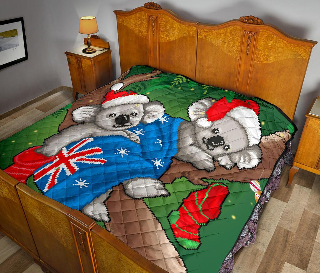 christmas-premium-quilt-australia-flag-with-koala-ugly-christmas