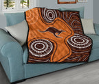 premium-quilts-aboriginal-dot-painting-quilts-kangaroo
