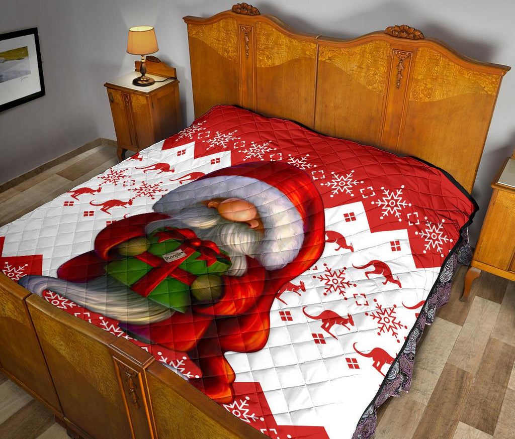 christmas-premium-quilts-christmas-gnome-coverlets-snowflakes