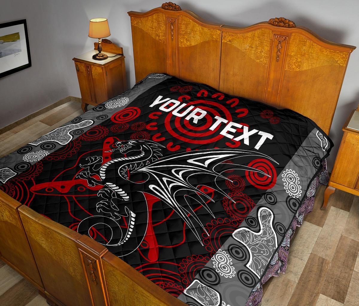 custom-personalised-dragons-premium-quilt-st-george-aboriginal