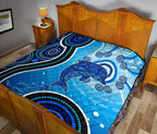 aboriginal-premium-quilt-dolphin-and-aboriginal-dot-patterns