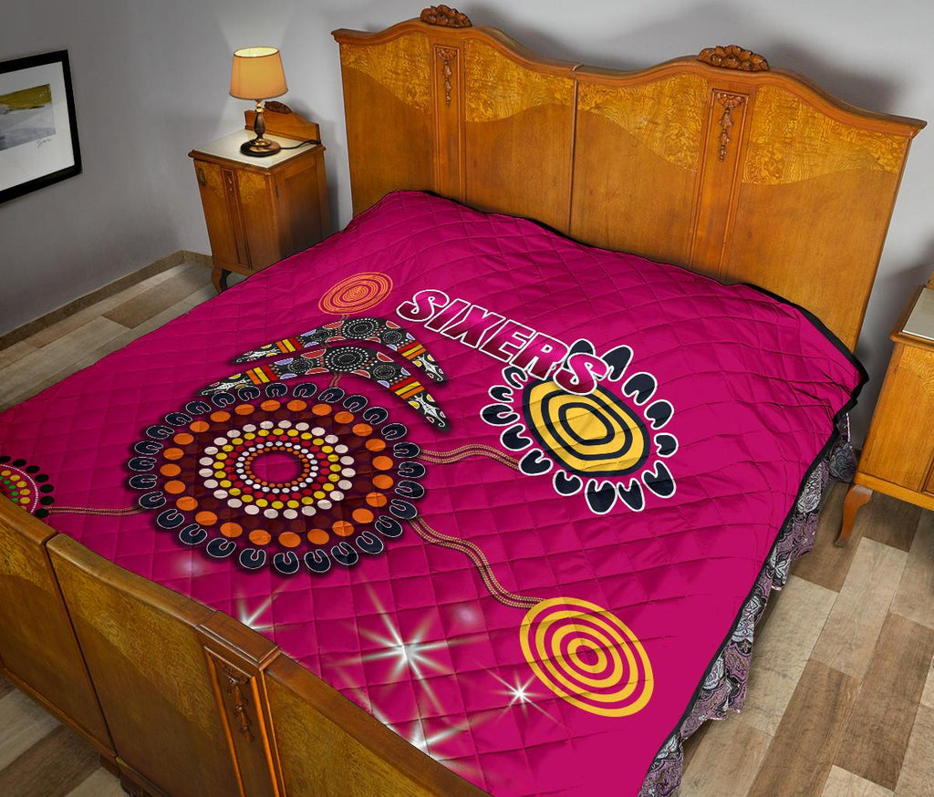 sydney-premium-quilt-sixers-indigenous-magenta