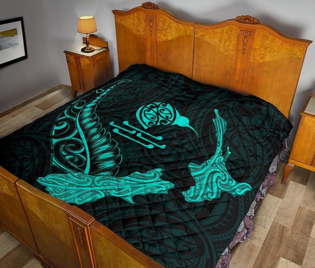 new-zealand-heart-premium-quilt-map-kiwi-mix-silver-fern-turquoise
