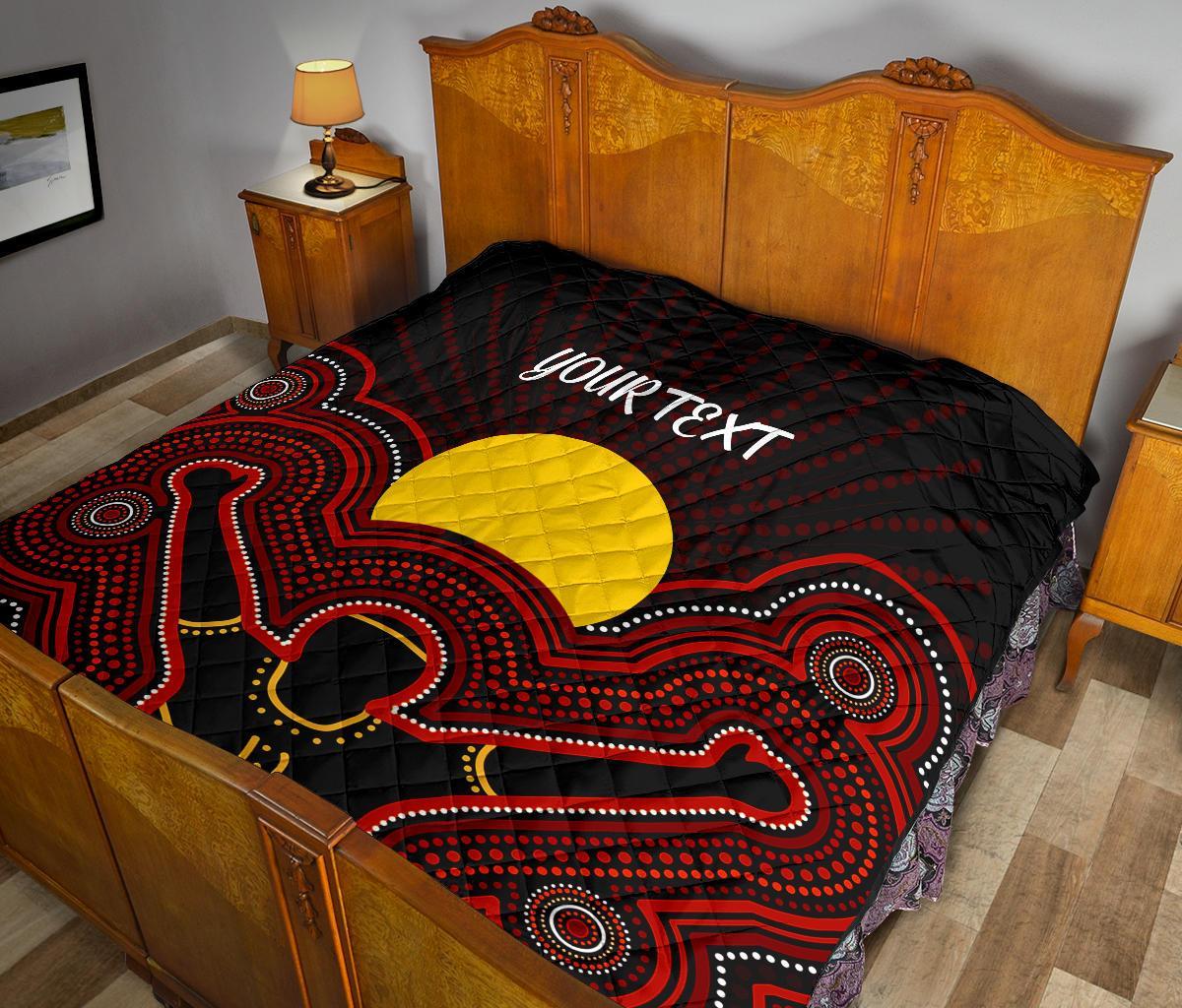 aboriginal-personalised-premium-quilt-the-sun-always-shines
