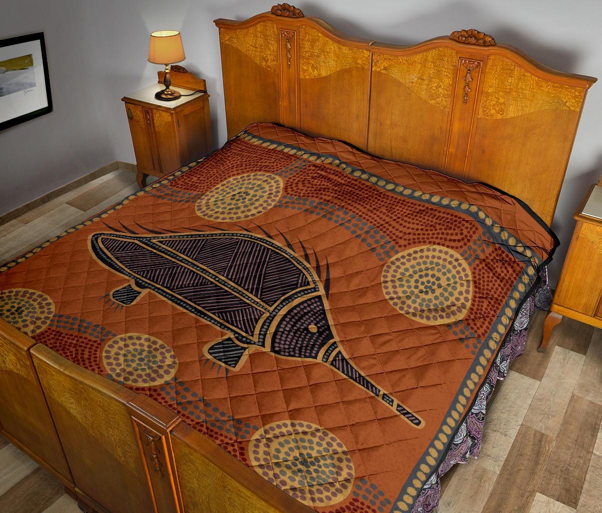 aboriginal-premium-quilt-indigenous-echidna