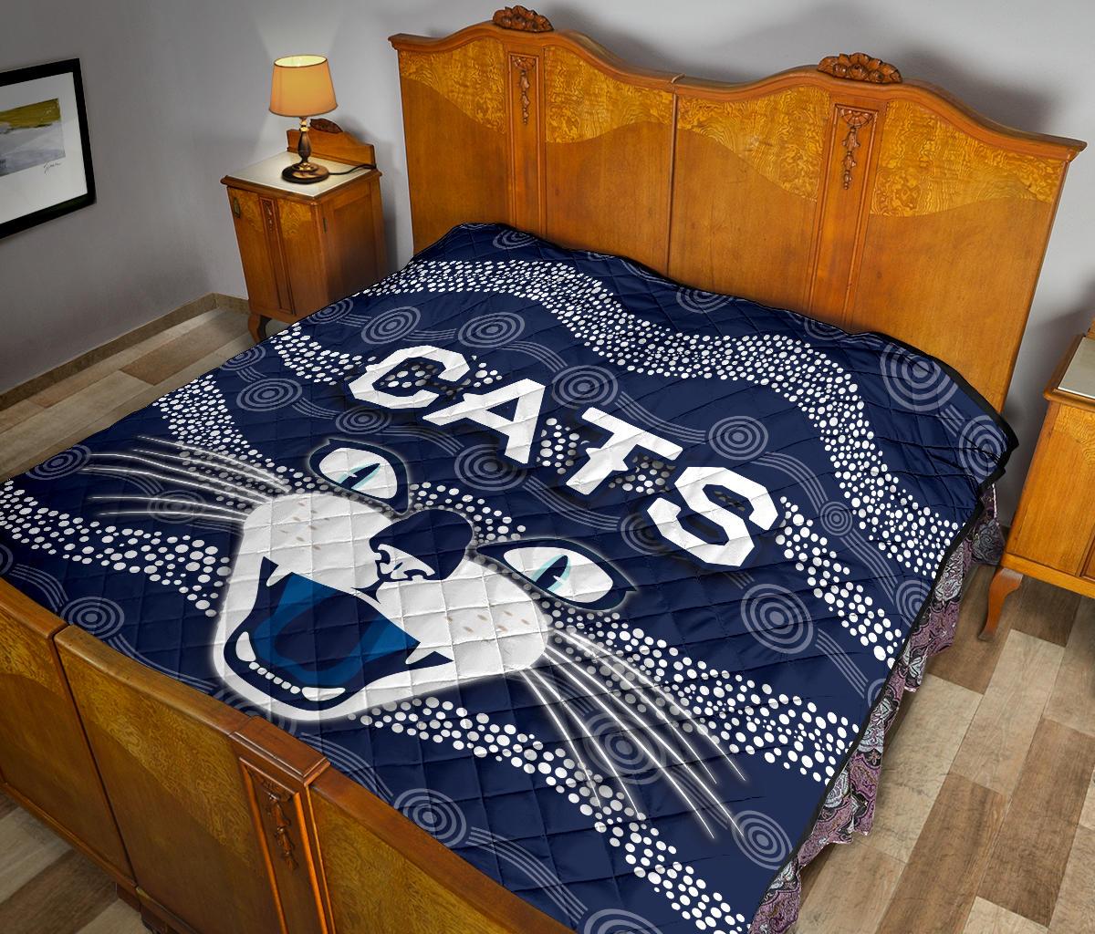 geelong-premium-quilt-cats-indigenous-navy