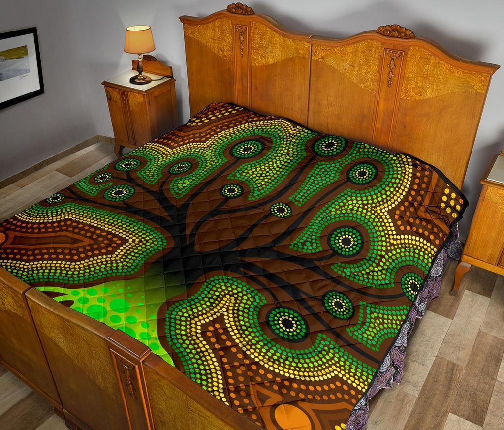 aboriginal-premium-quilt-tree-dot-painting-art