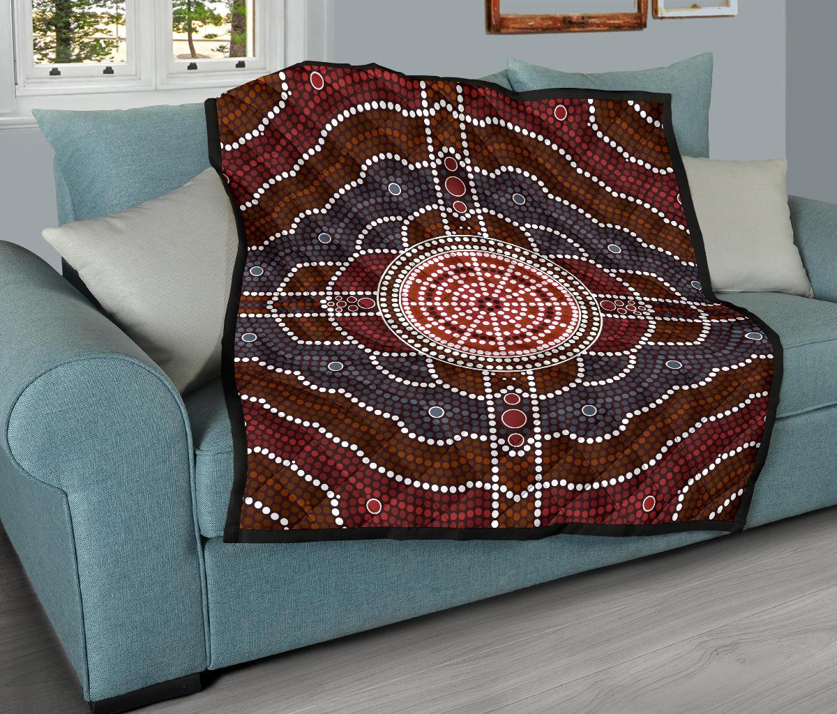 premium-quilts-aboriginal-dot-painting-quilts-ver03
