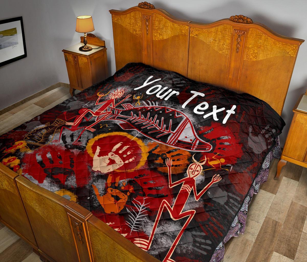 custom-aboriginal-premium-quilt-indigenous-fish-hand-art