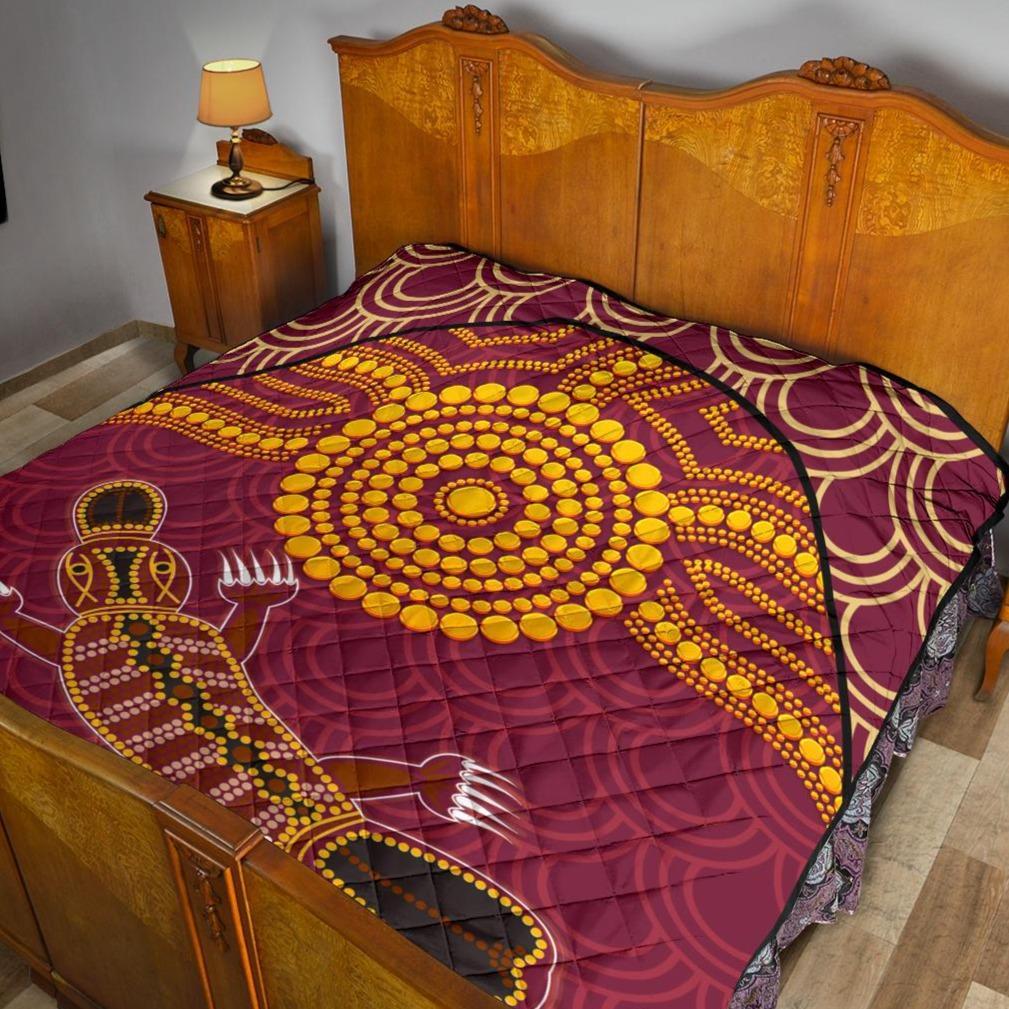 aboriginal-premium-quilt-aboriginal-platypus